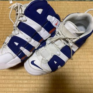 ナイキ(NIKE)のNIKE AIR MORE UPTEMPO Knicks(スニーカー)