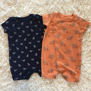 ベビーギャップ(babyGAP)のbabyGAP 半袖ショートオール(カバーオール)