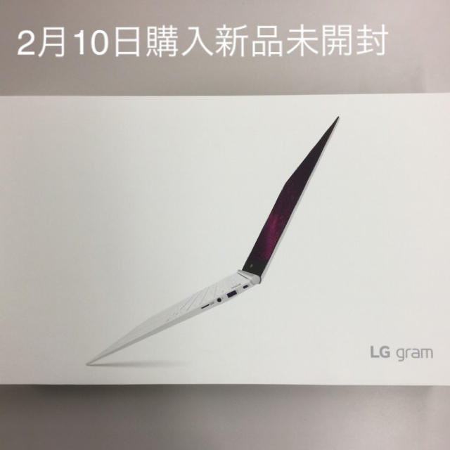 LG gram ノートパソコン 新品未開封windows10CPU
