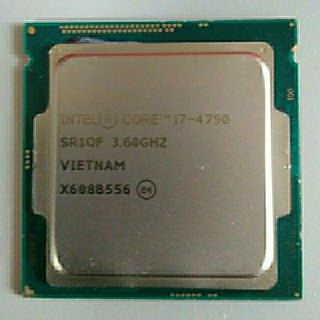 【ジャンク品】CPU Intel core i7 4790/i7 4770(PCパーツ)