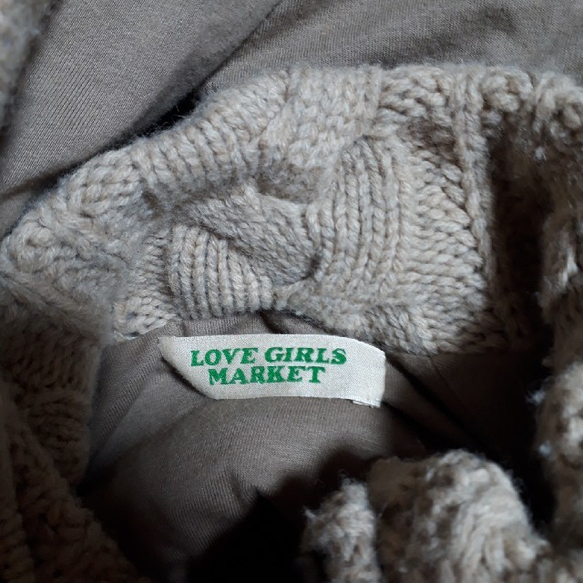 LOVE GIRLS MARKET(ラブガールズマーケット)のLOVEGIRLSMARKETカウチン レディースのトップス(ニット/セーター)の商品写真