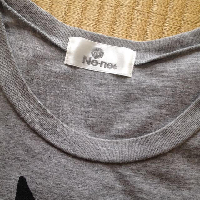 Ne-net(ネネット)のネネット にゃー Tシャツ レディースのトップス(Tシャツ(半袖/袖なし))の商品写真