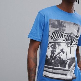 クイックシルバー(QUIKSILVER)のQuiksilver  TシャツPalm T-Shirt Blue

(Tシャツ/カットソー(半袖/袖なし))