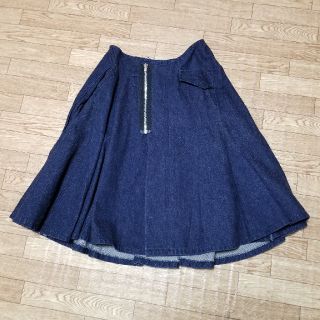 コムデギャルソン(COMME des GARCONS)のトリココムデキャルソンデニム(ひざ丈スカート)