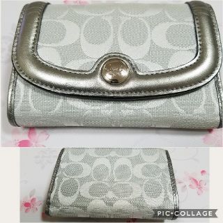 コーチ(COACH)のCOACH皮付き折り財布状態いいと思います‼(財布)