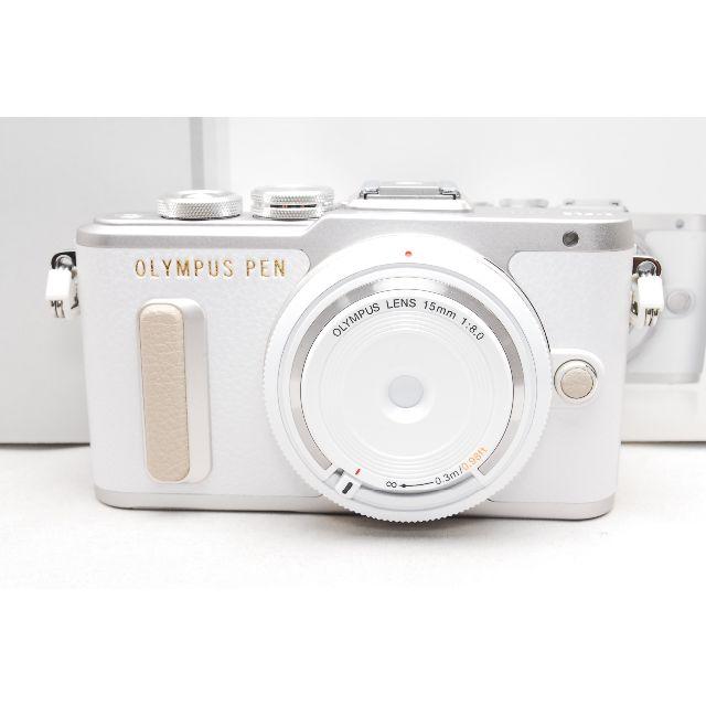 ❤️女性に大人気❤️OLYMPUS PEN E-PL8 大人気のホワイト♫ミラーレス一眼