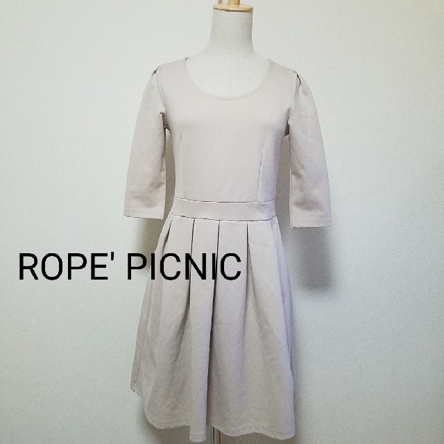 Rope' Picnic(ロペピクニック)のROPE' PICNIC ワンピース レディースのワンピース(ひざ丈ワンピース)の商品写真