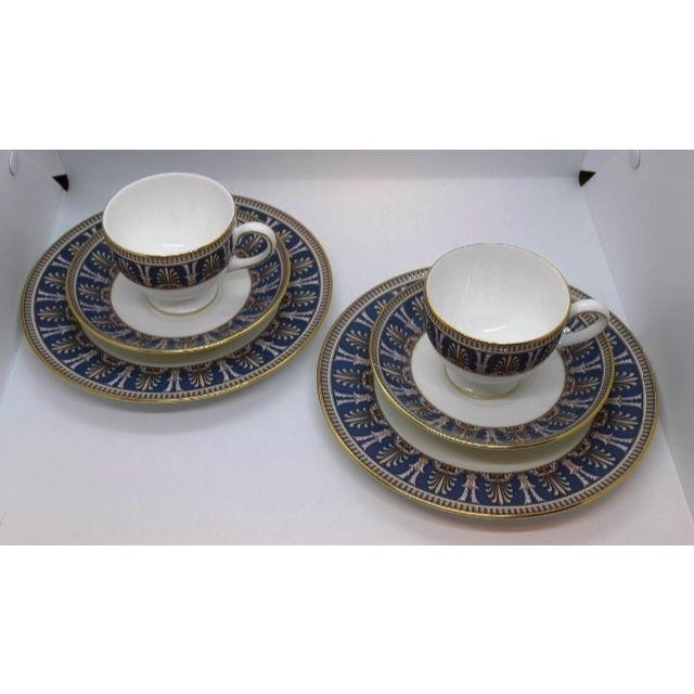 WEDGWOOD(ウェッジウッド)の新品・未使用★ウェジウッドベレスフォードC&S(リー)と20cmソーサー4セット インテリア/住まい/日用品のキッチン/食器(食器)の商品写真