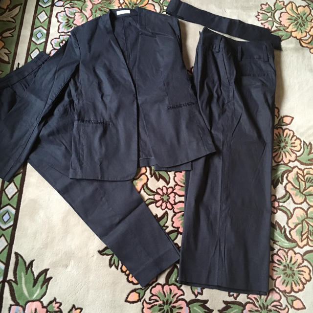 PLST(プラステ)のPLST パンツスーツ セット 三点 レディースのフォーマル/ドレス(スーツ)の商品写真