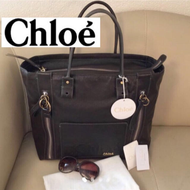 Chloe(クロエ)のChloe ❤︎ レザー トート レディースのバッグ(トートバッグ)の商品写真