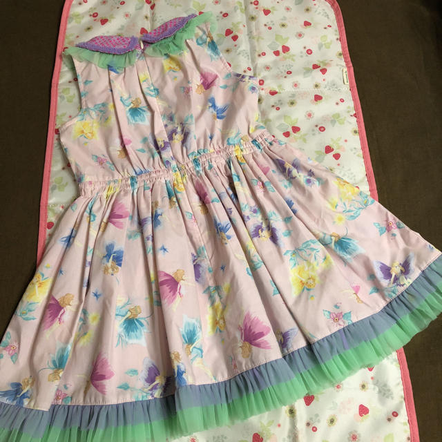 fafa(フェフェ)の☆ウキウキ専用です☆  fafa  ワンピース  110 キッズ/ベビー/マタニティのキッズ服女の子用(90cm~)(ワンピース)の商品写真