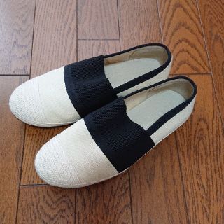 ベルメゾン(ベルメゾン)の【新品・未使用品】ベルメゾン  エスパドリーユ(スリッポン/モカシン)