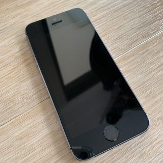 アップル(Apple)のiPhone5s ブラック(スマートフォン本体)