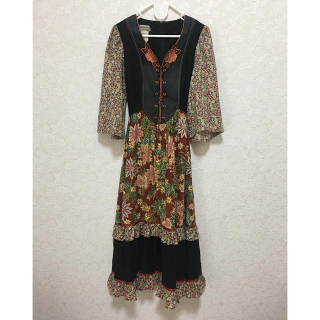 GUNNE SAX(ガニーサックス)のヴィンテージドレス レディースのワンピース(ロングワンピース/マキシワンピース)の商品写真