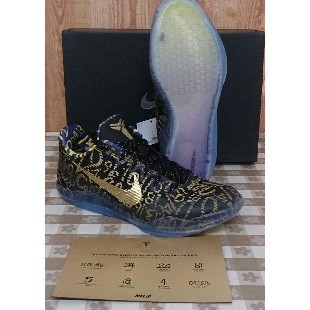 靴/シューズ新品　NIKE KOBE XI MAMBA DAY ナイキ iD 27cm