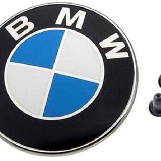 ビーエムダブリュー(BMW)の高品質◇BMW エンブレム 82mm グロメット付き！ 高耐久性(車種別パーツ)