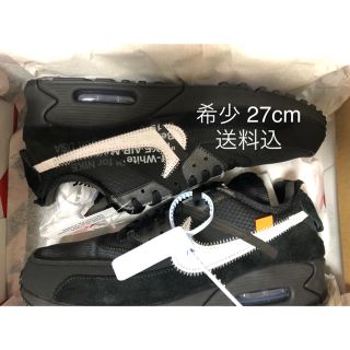 ナイキ(NIKE)のOff-White×Nike Air Max 90 THE TEN Black(スニーカー)