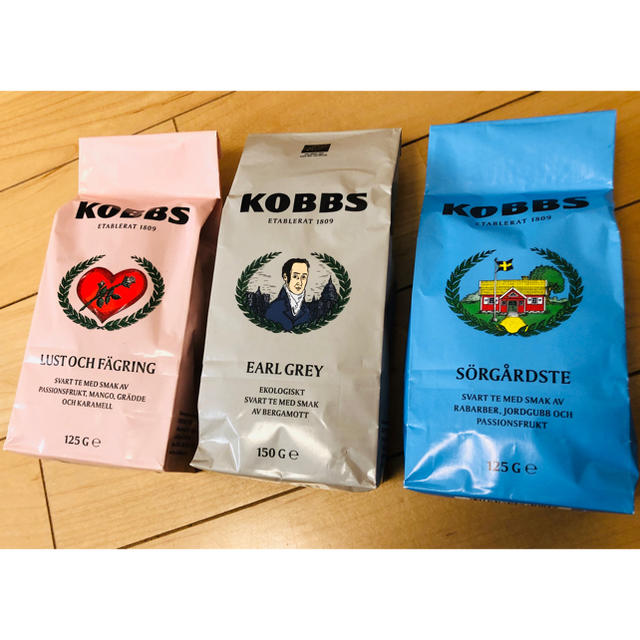 【新品未開封】KOBBS 紅茶 3点セット ※バラ売り可 食品/飲料/酒の飲料(茶)の商品写真