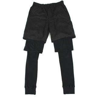 GOMME HOMME ゴムオム トリプルレイヤードレギンスパンツ-