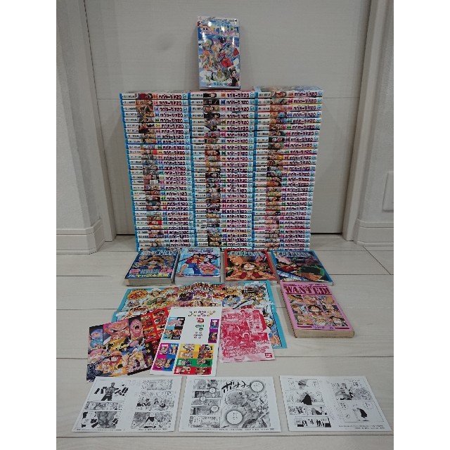 集英社(シュウエイシャ)の送料無料　ワンピースONE PIECE1-91巻　豪華96冊全巻セット2 エンタメ/ホビーの漫画(全巻セット)の商品写真