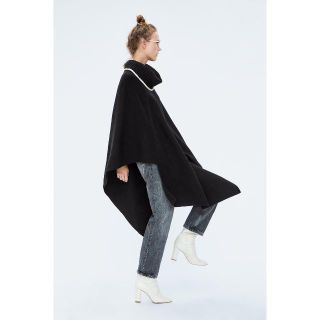 GALLERIE ギャレリー　ファーポンチョ zara moussy インポート