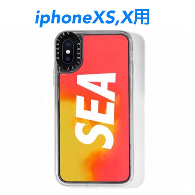 スマホアクセサリーwind and sea×casetify iPhone X,XS用ケース