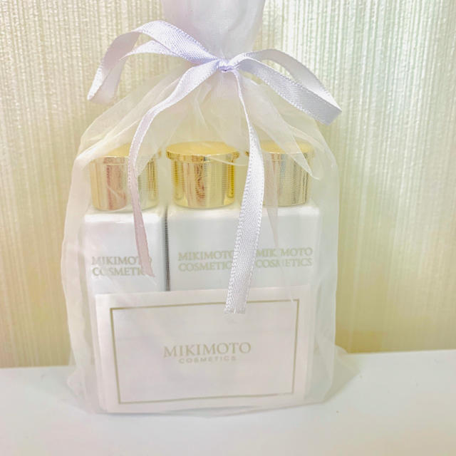 MIKIMOTO COSMETICS(ミキモトコスメティックス)のMIKIMOTO トラベルセット コスメ/美容のヘアケア/スタイリング(シャンプー)の商品写真