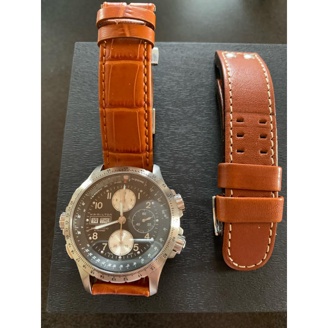 独特の素材 HAMILTON - Hamilton Khaki 自動巻き H77616533  X-Wind 腕時計(アナログ)