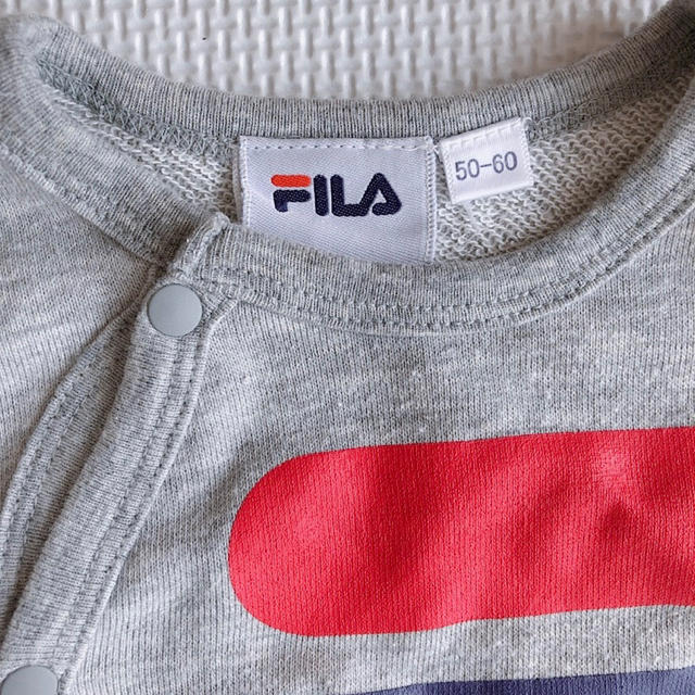 FILA(フィラ)のFILA ロンパース 60 キッズ/ベビー/マタニティのベビー服(~85cm)(ロンパース)の商品写真
