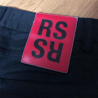 ラフシモンズ(RAF SIMONS)のRAFSIMONS RSパッチ スキニーパンツ(デニム/ジーンズ)