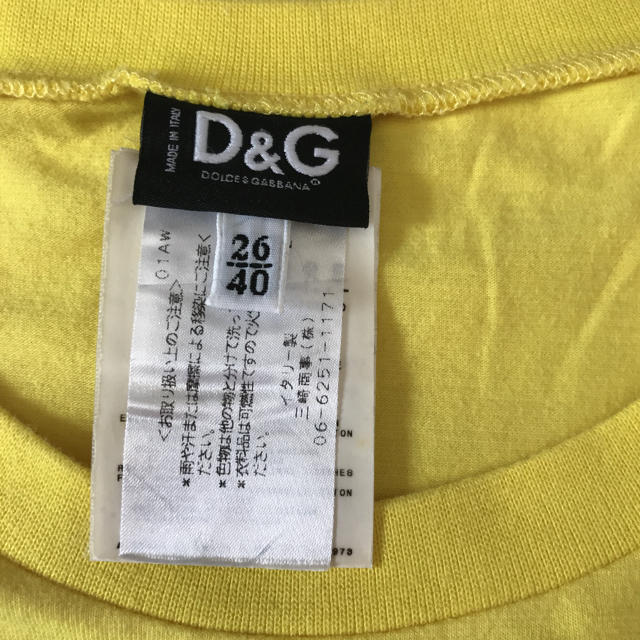 DOLCE&GABBANA(ドルチェアンドガッバーナ)のドルチェ&ガッバーナTシャツ レディースのトップス(Tシャツ(長袖/七分))の商品写真