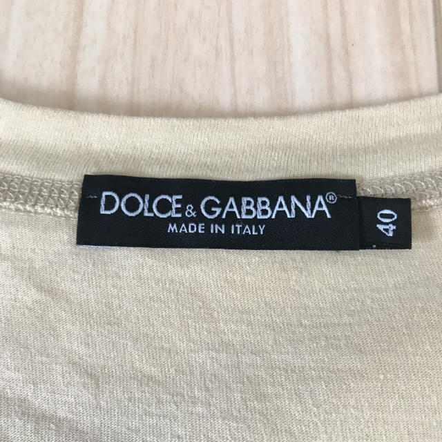 DOLCE&GABBANA(ドルチェアンドガッバーナ)のドルチェ&ガッバーナTシャツ レディースのトップス(Tシャツ(長袖/七分))の商品写真