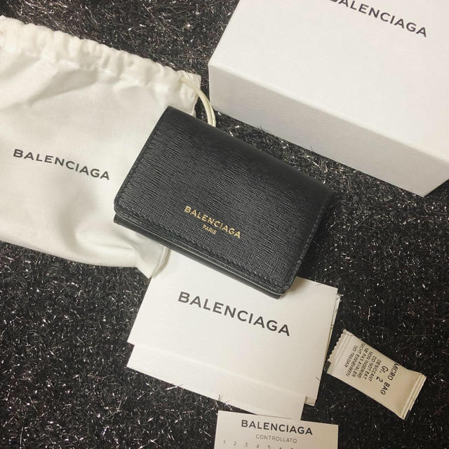 Balenciaga(バレンシアガ)のParis購入🇫🇷 バレンシアガ 三つ折り ペーパー レディースのファッション小物(財布)の商品写真