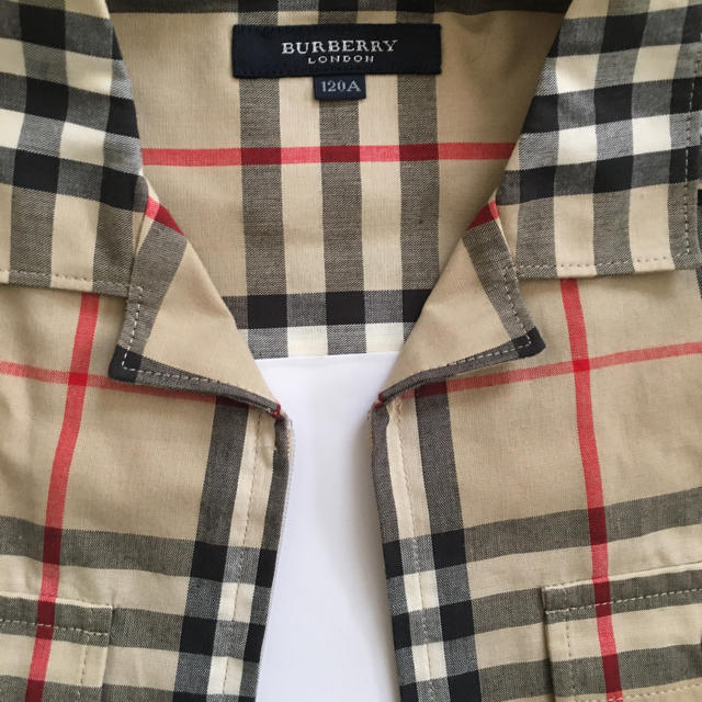 BURBERRY(バーバリー)のBurberry 男女兼用 半袖シャツ キッズ/ベビー/マタニティのキッズ服女の子用(90cm~)(Tシャツ/カットソー)の商品写真