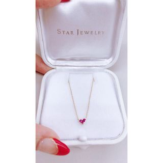 スタージュエリー(STAR JEWELRY)のスタージュエリー♡ミステリアスハート 18k YG(ネックレス)