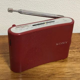 ソニー(SONY)のSONY FM/AMラジオ ICF51 送料無料(ラジオ)