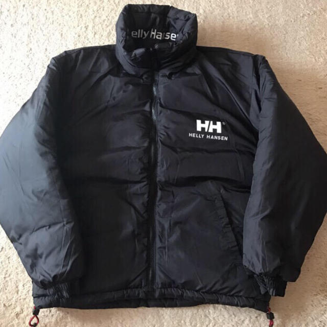 HELLY HANSEN ダウン　リバーシブル　黒