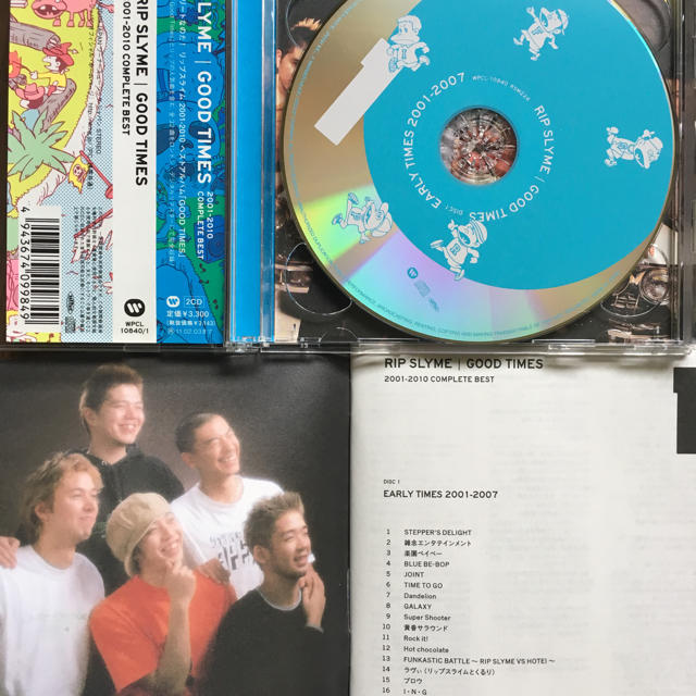 専用ごんた様RIP SLYME GOOD TIMES(通常盤) 2枚組 ベスト  エンタメ/ホビーのCD(ヒップホップ/ラップ)の商品写真