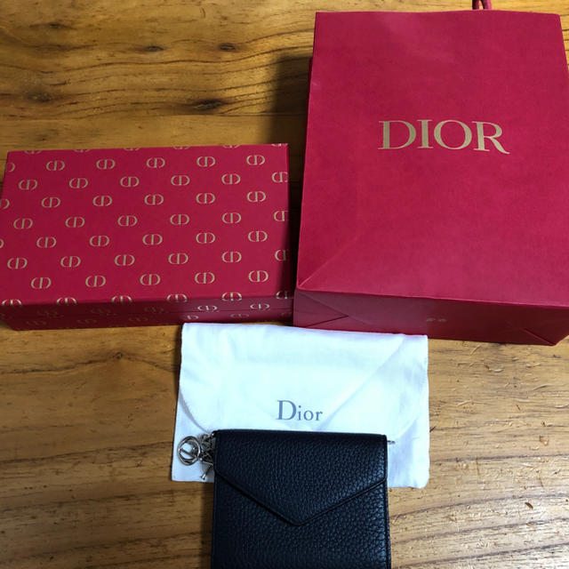 Dior(ディオール)の☆値下げ☆Dior コンパクト財布 レディースのファッション小物(財布)の商品写真