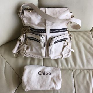 クロエ(Chloe)のNAHO さん専用 クロエ ショルダーバック 白(ショルダーバッグ)