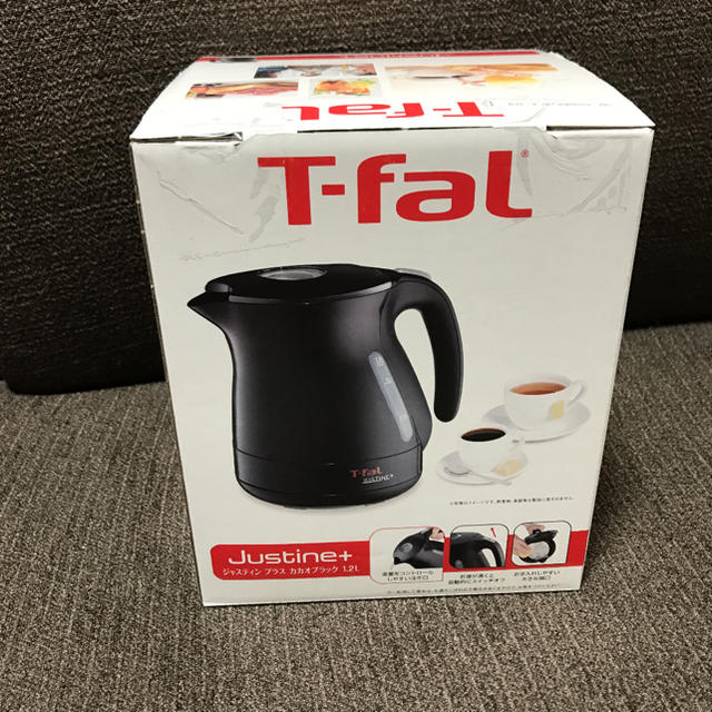 T-fal(ティファール)のT-faL ジャスティンプラス 1.2Ｌ スマホ/家電/カメラの生活家電(電気ケトル)の商品写真