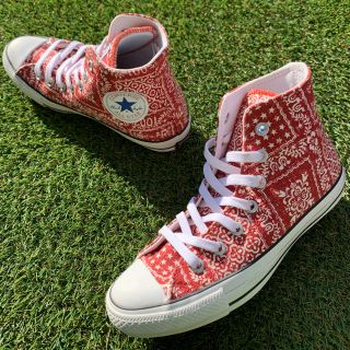 コンバース(CONVERSE)の美品24.5 コンバース オールスター100レインスプーナー HI A458(スニーカー)