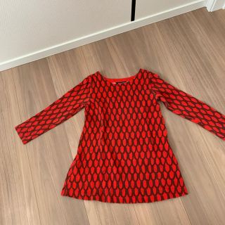 マリメッコ(marimekko)の期間限定お値下げ27日マリメッコmarimekko ワンピース キッズ 90cm(ワンピース)