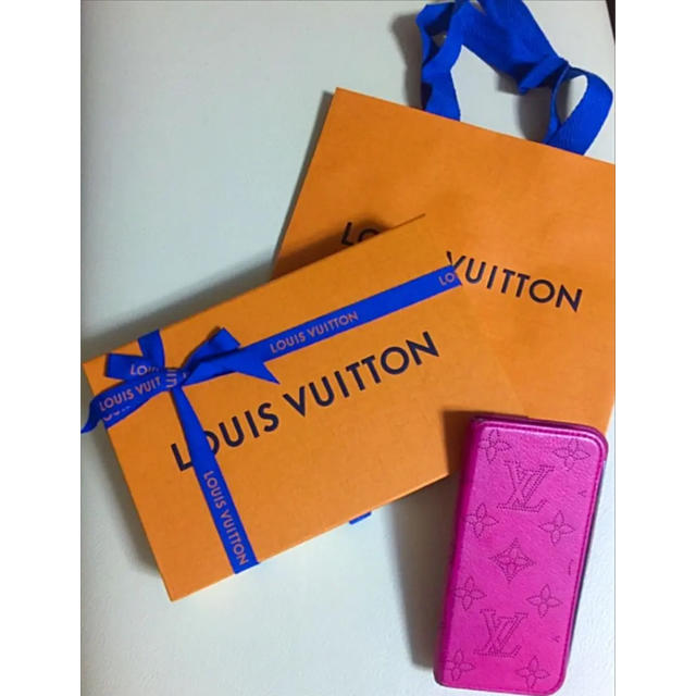 LOUIS VUITTON - レア  iPhoneケース ルイヴィトン マヒナ ピンク の通販 by プルメリア｜ルイヴィトンならラクマ