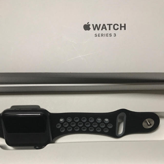 Apple Watch(アップルウォッチ)のApple Watch series3 38mm GPS メンズの時計(腕時計(デジタル))の商品写真