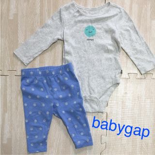 ベビーギャップ(babyGAP)のおこっぺ様専用  ベビーギャップ   ロンパース レギンス80サイズ  (ロンパース)