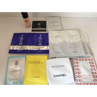 シャネル(CHANEL)の化粧品サンプル(サンプル/トライアルキット)