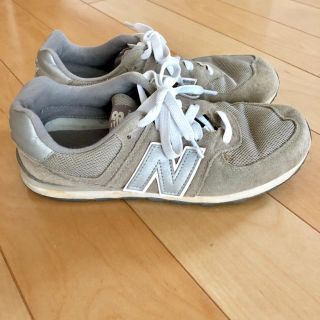 ニューバランス(New Balance)のニューバランス574 グレー24.5センチ (値下げしました！)(スニーカー)