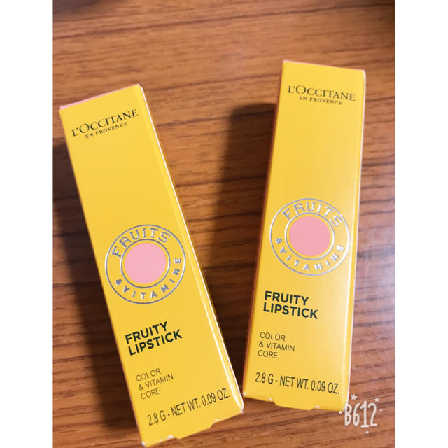 L'OCCITANE(ロクシタン)のロクシタン リップスティックピンクビスコッティ未使用 コスメ/美容のベースメイク/化粧品(口紅)の商品写真