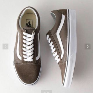 ヴァンズ(VANS)の新品 限定 VANS OLD SKOOL ダークブラウン 24.5cm(スニーカー)